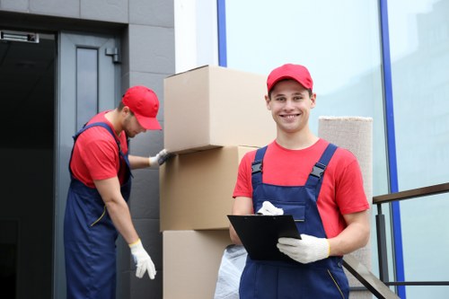 Local moving team handling loading and unloading for Bromley customers