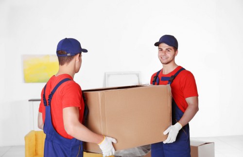 Office relocation team planning a business move in Bromley