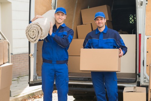 Bromley Removals staff following safe working practices