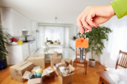 Professional piano removals in Bromley with careful lifting equipment