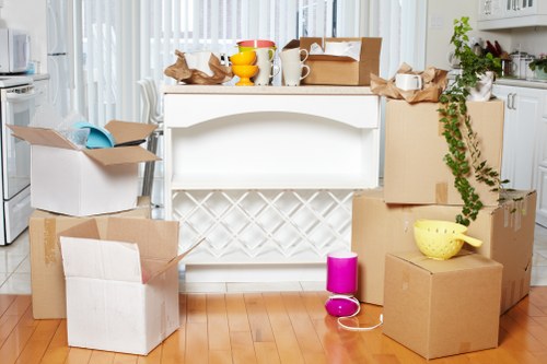 Office and home moving support with a van in Bromley