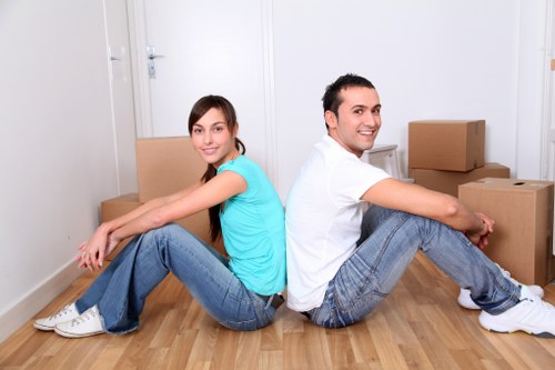 Professional removal van loaded for a quick Bromley relocation
