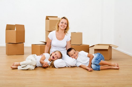 Careful furniture handling during a Bromley relocation