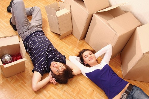 A removal van loaded for a Bromley move with careful organisation