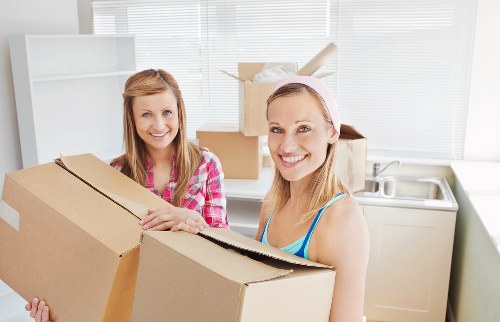 IT equipment being prepared for office removals in Bromley